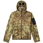 C.P. Company Camo Nylon Ripstop Hooded Goggle Jacket