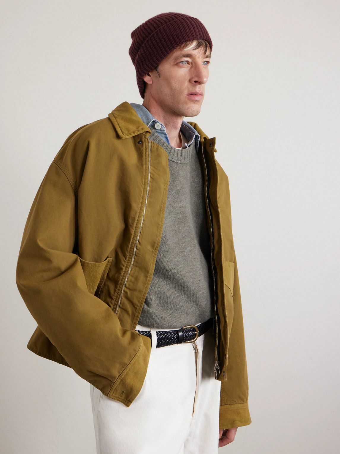 William Lockie - Ribbed Cashmere Beanie
