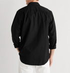 Mr P. - Paul Washed-Cotton Shirt - Black