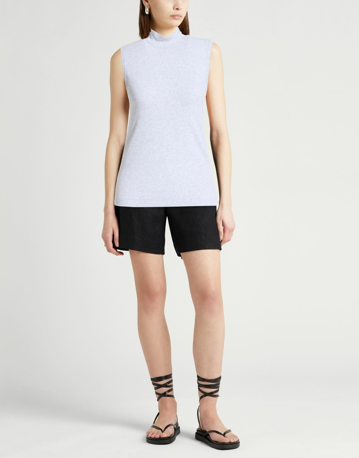 Peserico Womens T-shirt Light in Grey