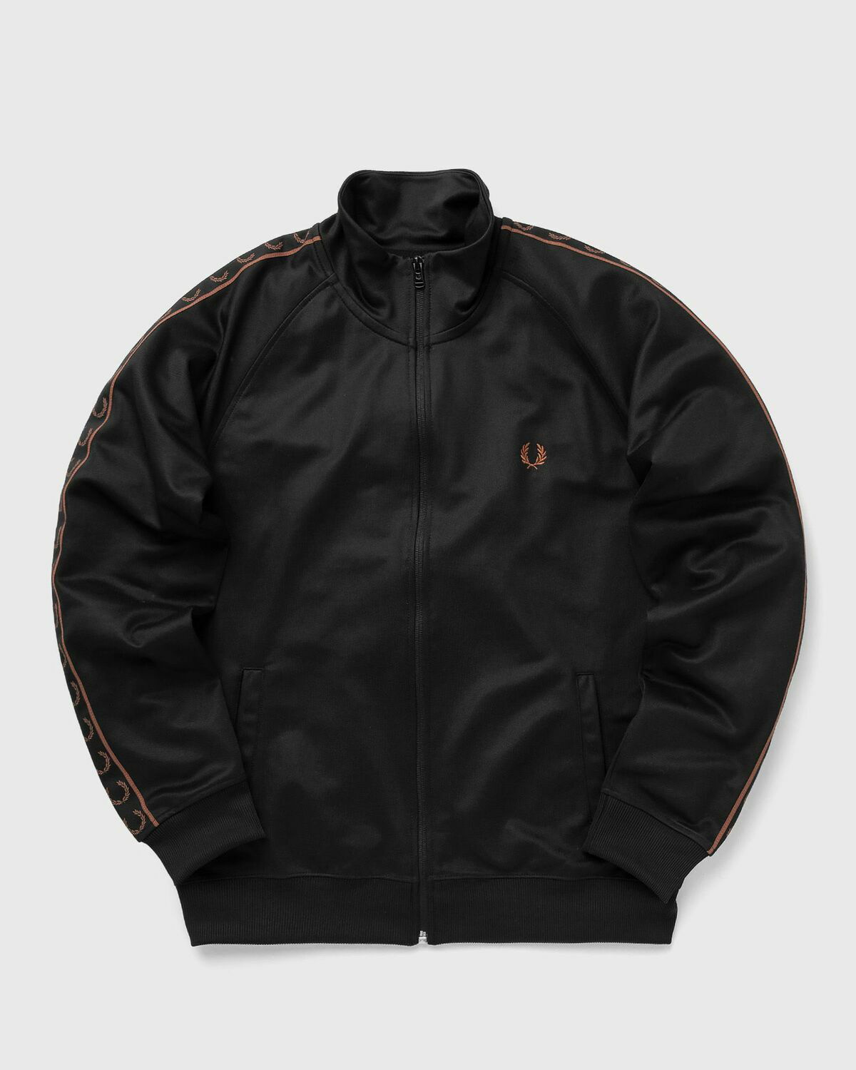 Taped Track Jacket - Black, Men's Track Jackets