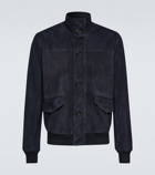 Gabriela Hearst Suede bomber jacket