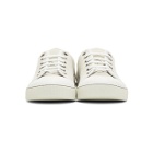 Lanvin Off-White Suede Sneakers