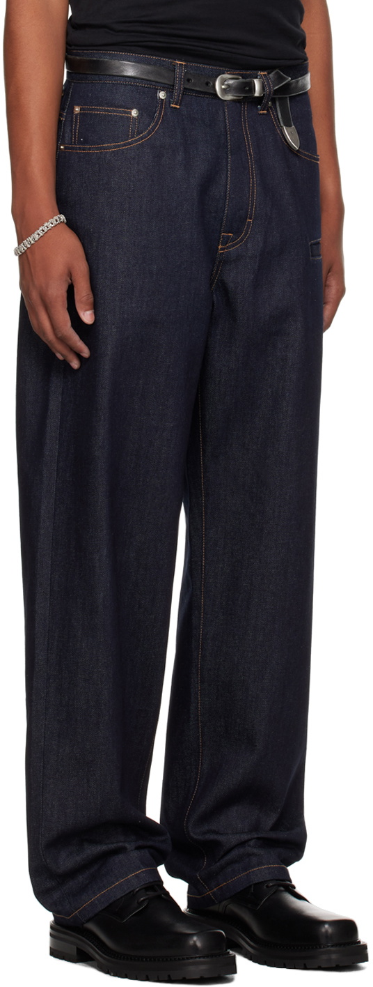 Still Kelly Indigo Raw Denim 6 Pocket Jeans