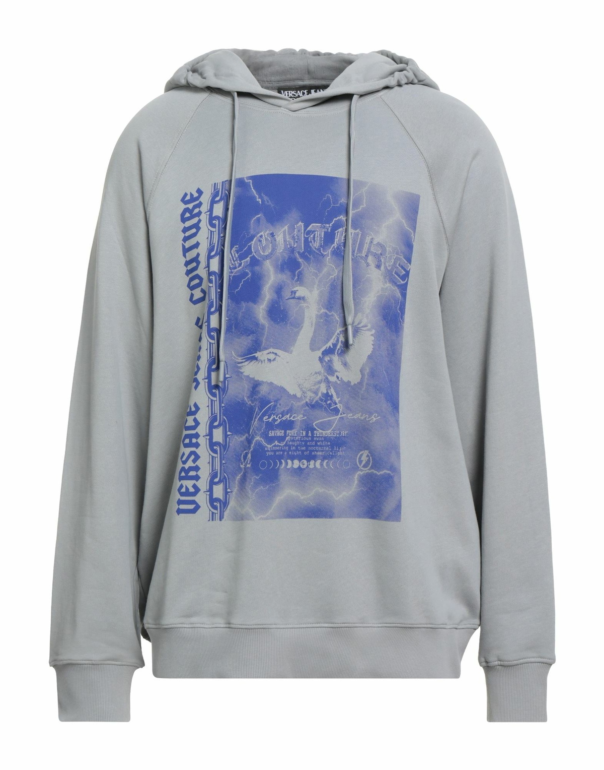 Versace Jeans Couture Mens Sweatshirt in Grey