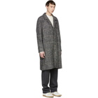Editions M.R Grey Check Tristan Belted Coat
