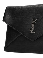 SAINT LAURENT - Cassandre Large Leather Pouch