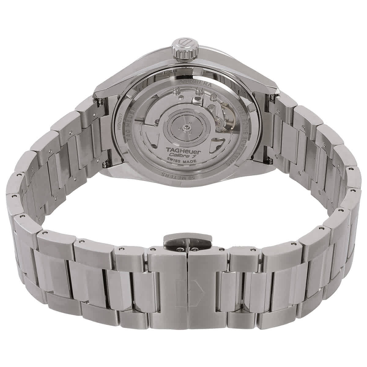 Tag Heuer Carrera Date Automatic Diamond Ladies Watch WBN2317.BA0001