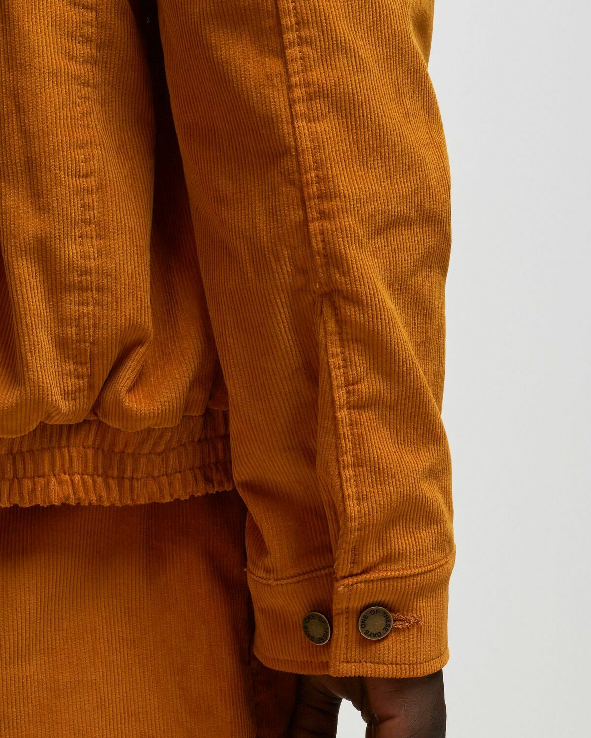 One Of These Days Corduroy Jacket Orange Overshirts