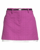 Maje Womens Mini skirt in Purple