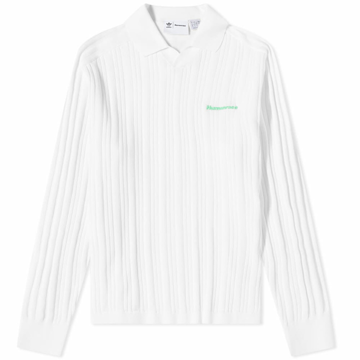 Photo: Adidas Men's Long Sleeve PW Knit Jersey in Cloud White