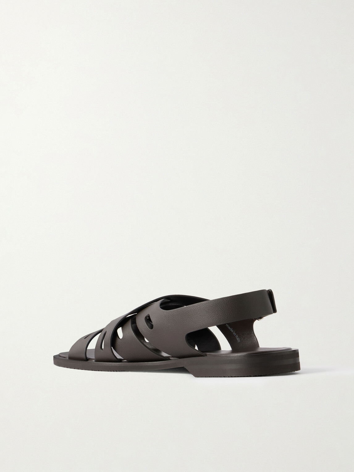 John Lobb - Seaford Full-Grain Leather Sandals - Brown