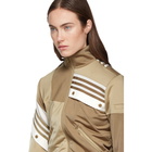 adidas Originals by Danielle Cathari Beige Deconstructed Track Jacket