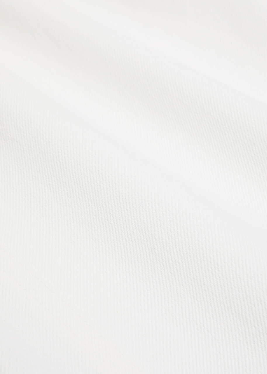 Studio Nicholson Twist Straight-leg Cotton Trousers Off White