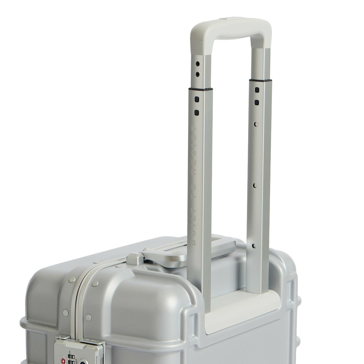 Eastpak Resist'r Luggage Case - Small in Metal Silver 