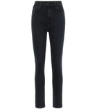 J Brand - 1212 Runway high-rise skinny jeans