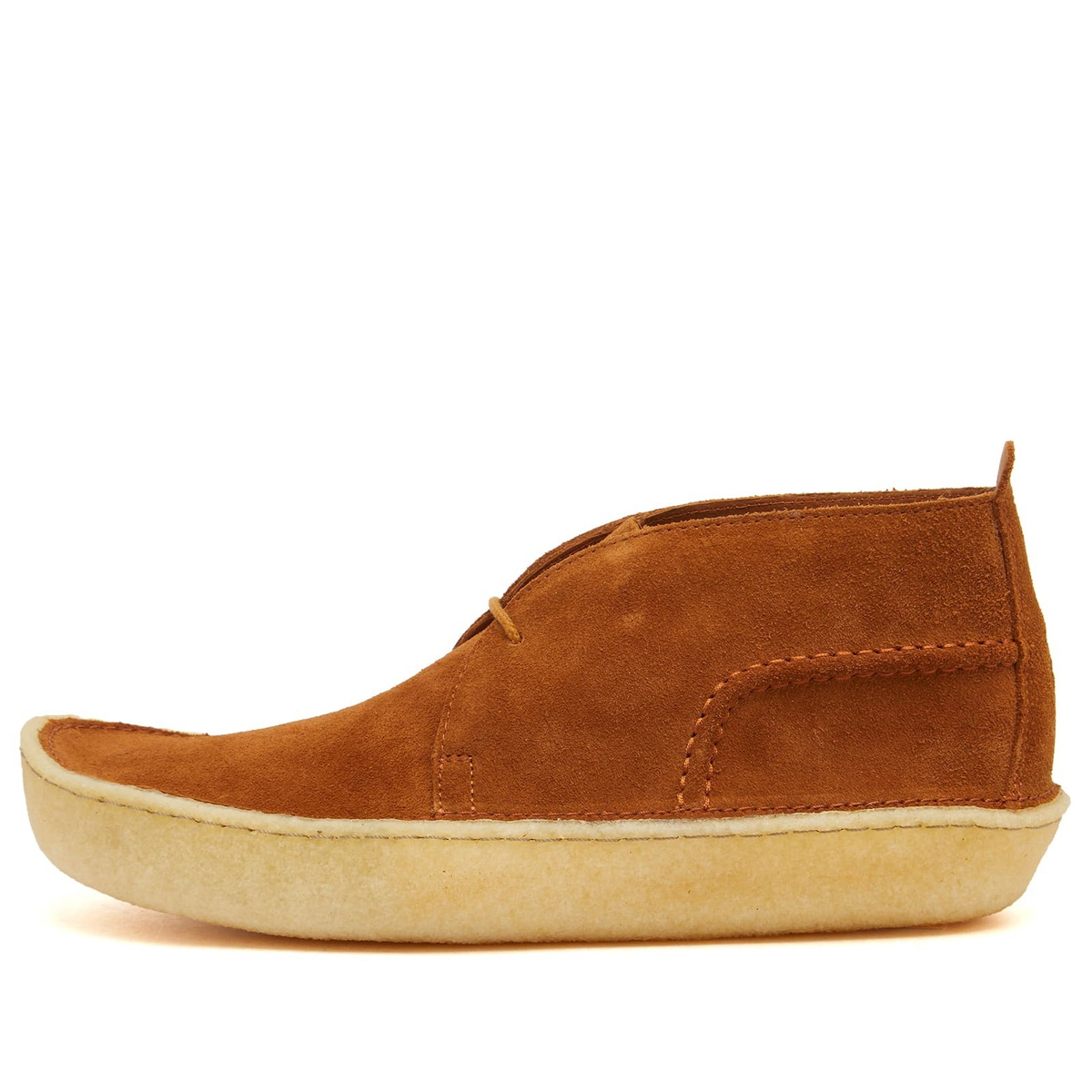 Clarks Originals Men's Desert Rain in Dark Cola Suede