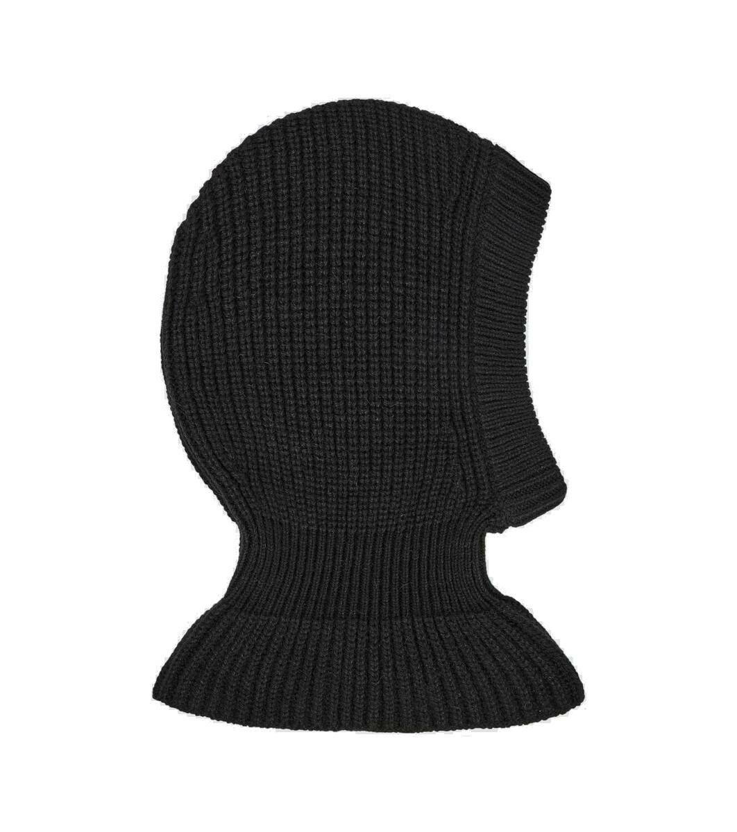 Lemaire - Ribbed-Knit Balaclava - Black Lemaire