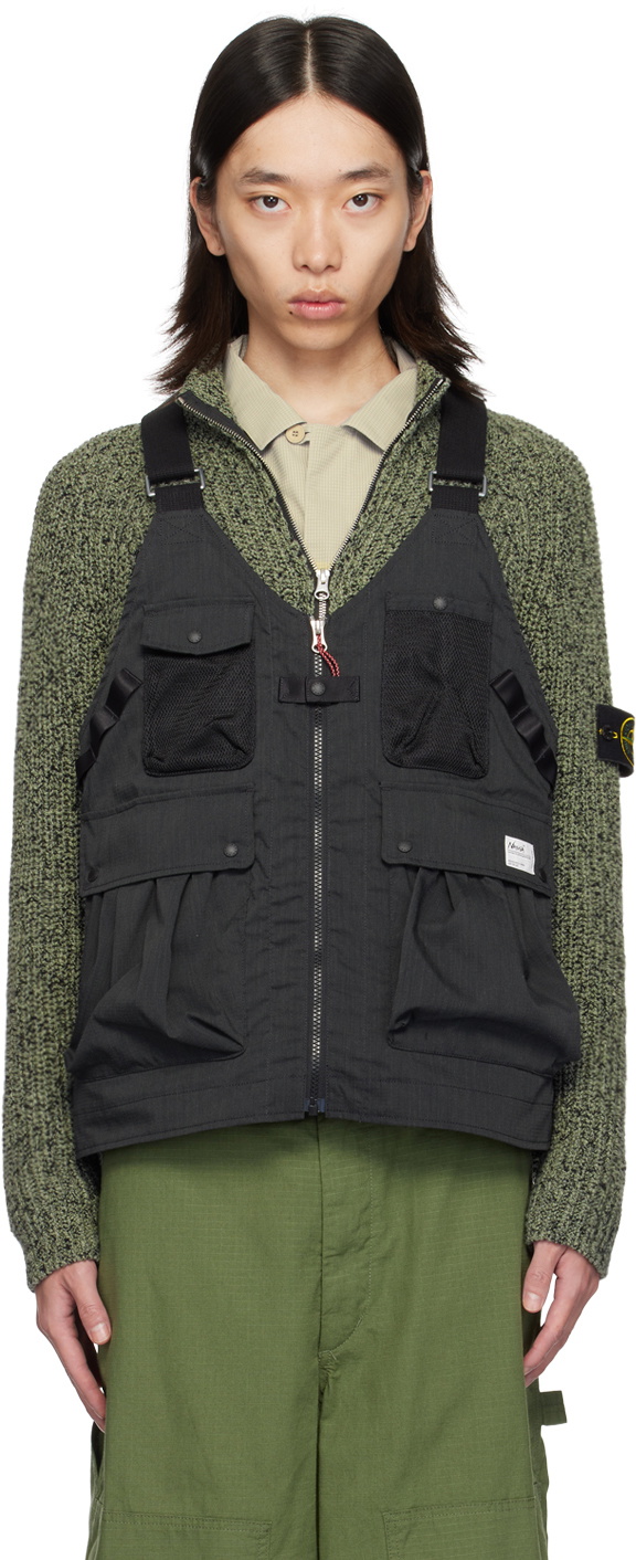 NANGA Khaki Hinoc Ripstop Field Vest Nanga
