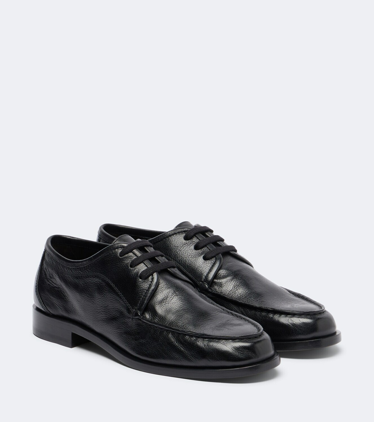 The Row Nino leather Derby shoes