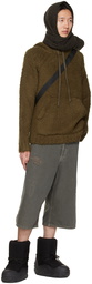 Acne Studios Khaki Fluffy Hoodie