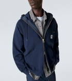 Sacai x Carhartt cotton jersey hoodie