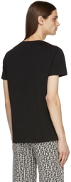 Balmain Black Embossed Logo T-Shirt