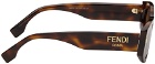 Fendi Brown Roma Sunglasses