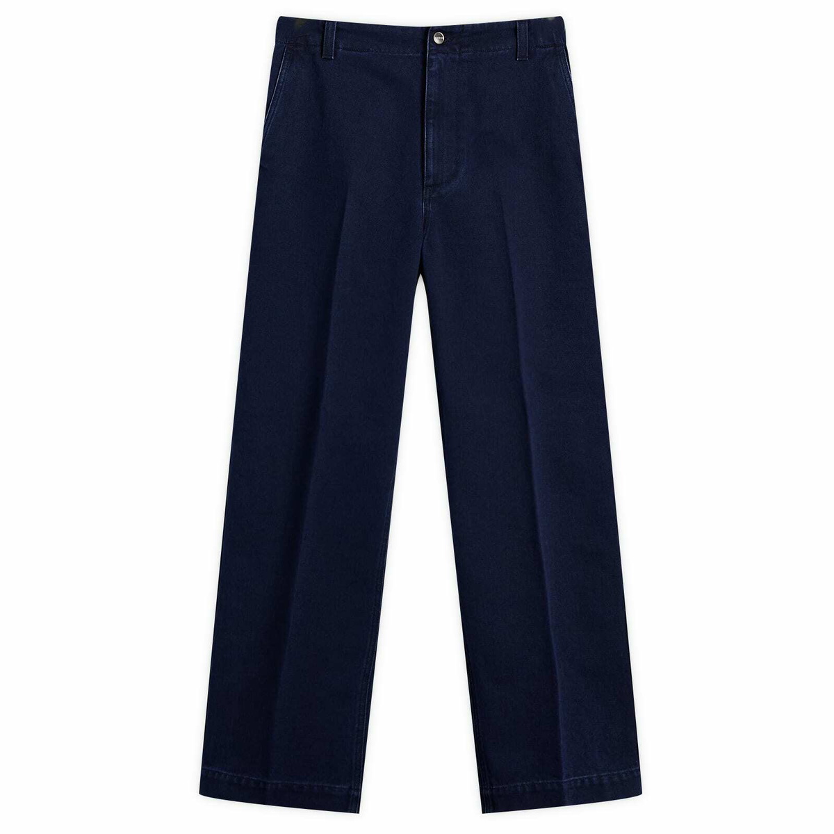 GUCCI - Wide-leg Denim Cotton Jeans Gucci