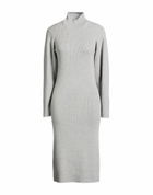 Majestic Filatures Womens Midi dress in Grey