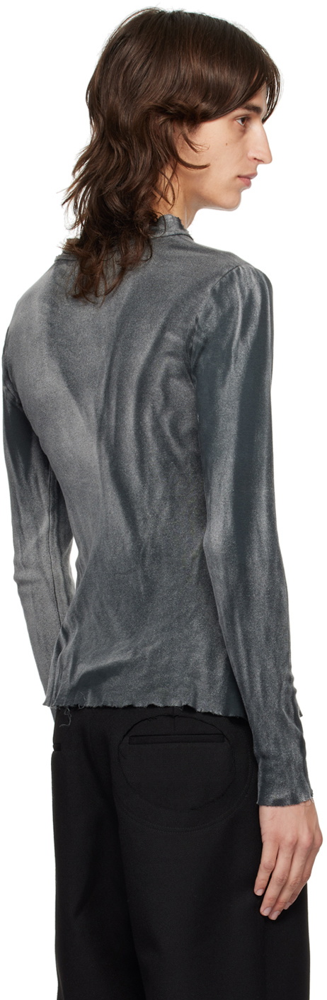 Edward Cuming Black Raw Stack Henley