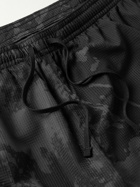 Nike Running - Run Division Slim-Fit Tapered Printed Dri-FIT Ripstop Track Pants - Black