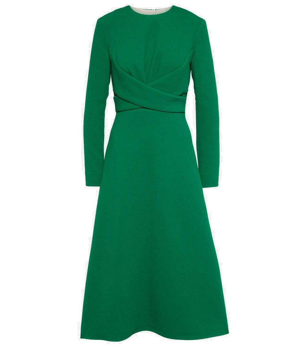 Emilia Wickstead Elta crêpe midi dress Emilia Wickstead