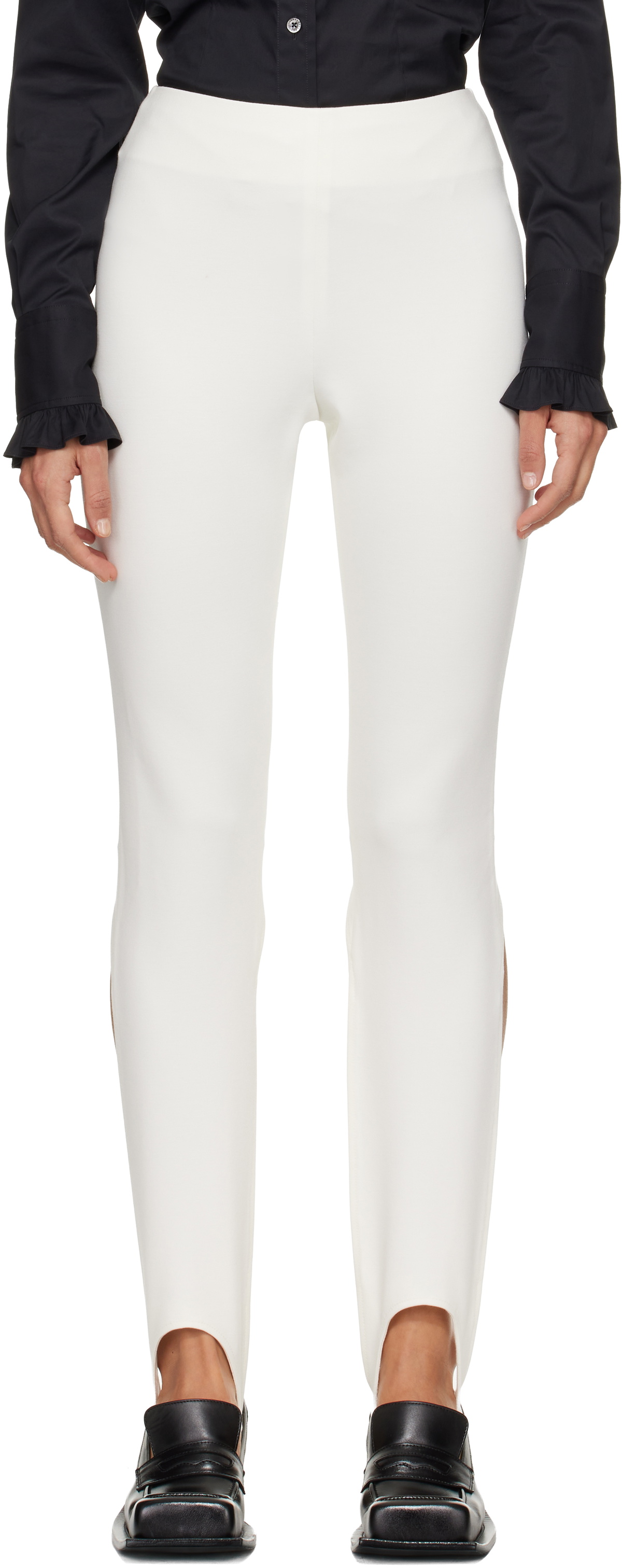 FIDAN NOVRUZOVA Off-White Inka Stirrup Leggings