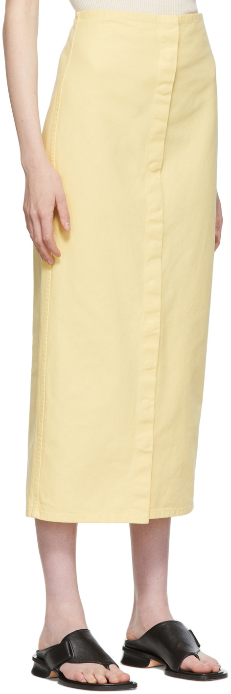 Gabriela Coll Garments Yellow Canvas No.98 Skirt Gabriela Coll