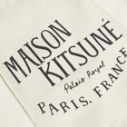 Maison Kitsuné Men's Palais Royal Shopping Bag in Ecru