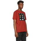 Marcelo Burlon County of Milan Red Close Encounters Of The Third Kind Edition Spaceships T-Shirt