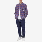 Billionaire Boys Club Men's Check Overshirt in Blue