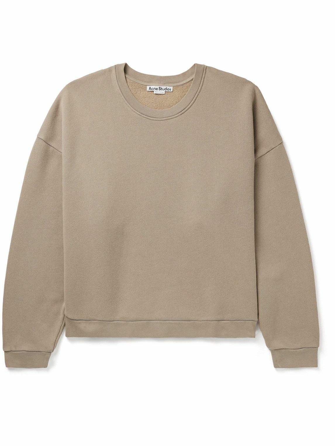 Acne studios garment dyed sweatshirt deals