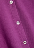 Flore Flore Poppy Cotton Cardigan Purple