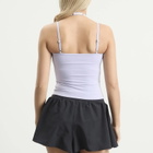TALA Women's Double Layer Strappy Vest in Lilac