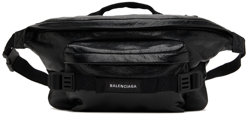 Balenciaga Black Large Army Belt Bag Balenciaga