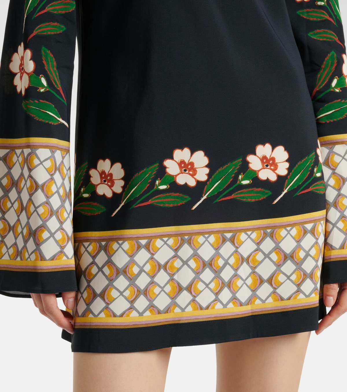 La DoubleJ Supreme Swing floral printed minidress La DoubleJ