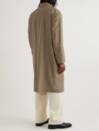 Lemaire - Oversized Canvas Coat - Brown
