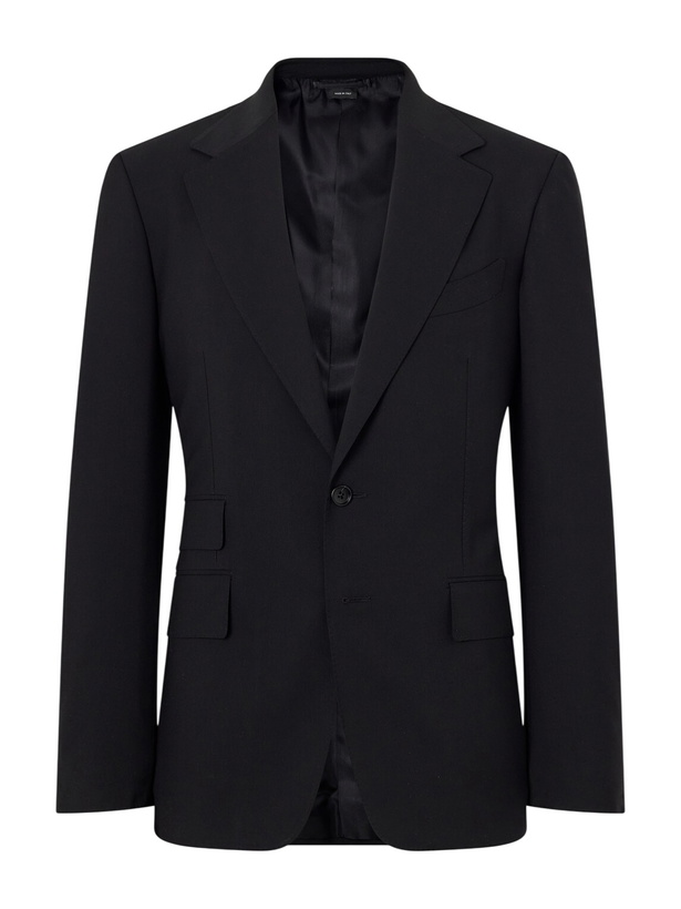 Photo: TOM FORD - Shelton Stretch-Wool Jacket - Black