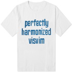 Visvim Men's Perfectly Harmonised Jumbo T-Shirt in Blue