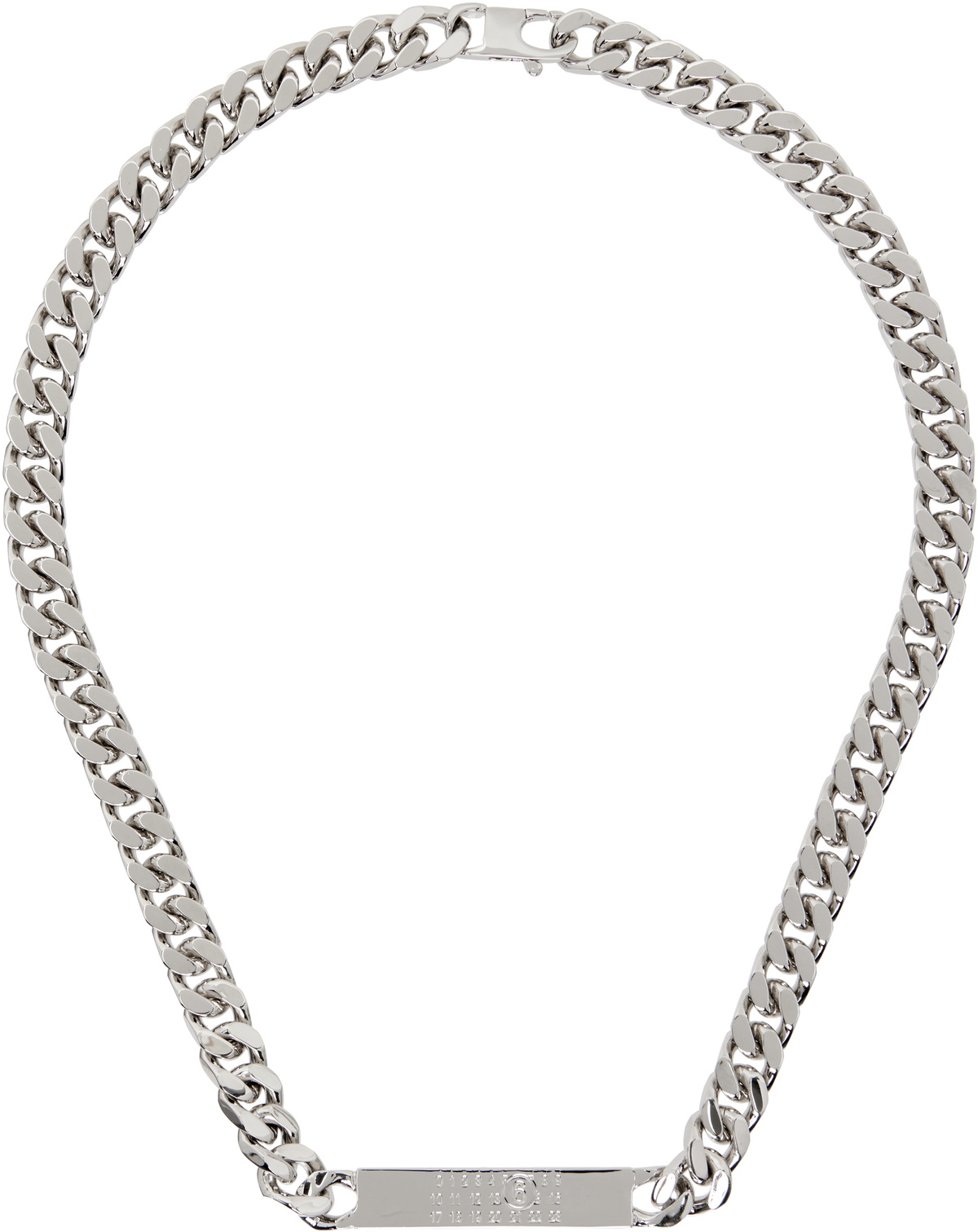 【MM6 MAISON MARGIELA】SILVER ONION PENDANT NECKLACE MM6 Maison Margiela Silver Onion Necklace MM6 Maison Margiela