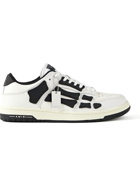 AMIRI - Skel-Top Colour-Block Leather Sneakers - White