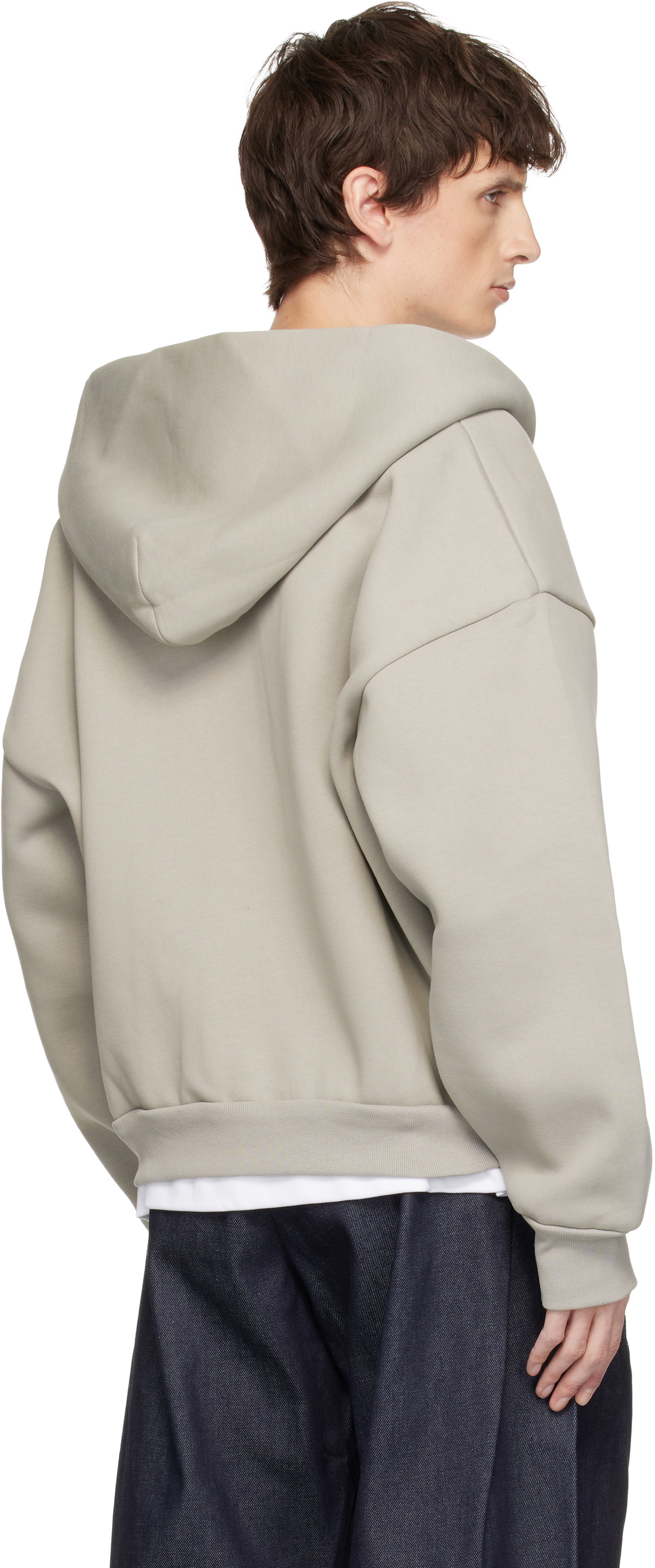 Seventh Taupe V2 Zipped Hoodie