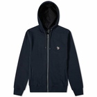 Paul Smith Men's Zebra Zip Hoody in Navy